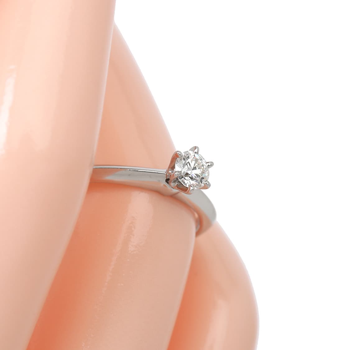 티파니앤코 0.27캐럿 6프롱 티파니 다이아 웨딩링 플래티늄 11호 상품이미지6