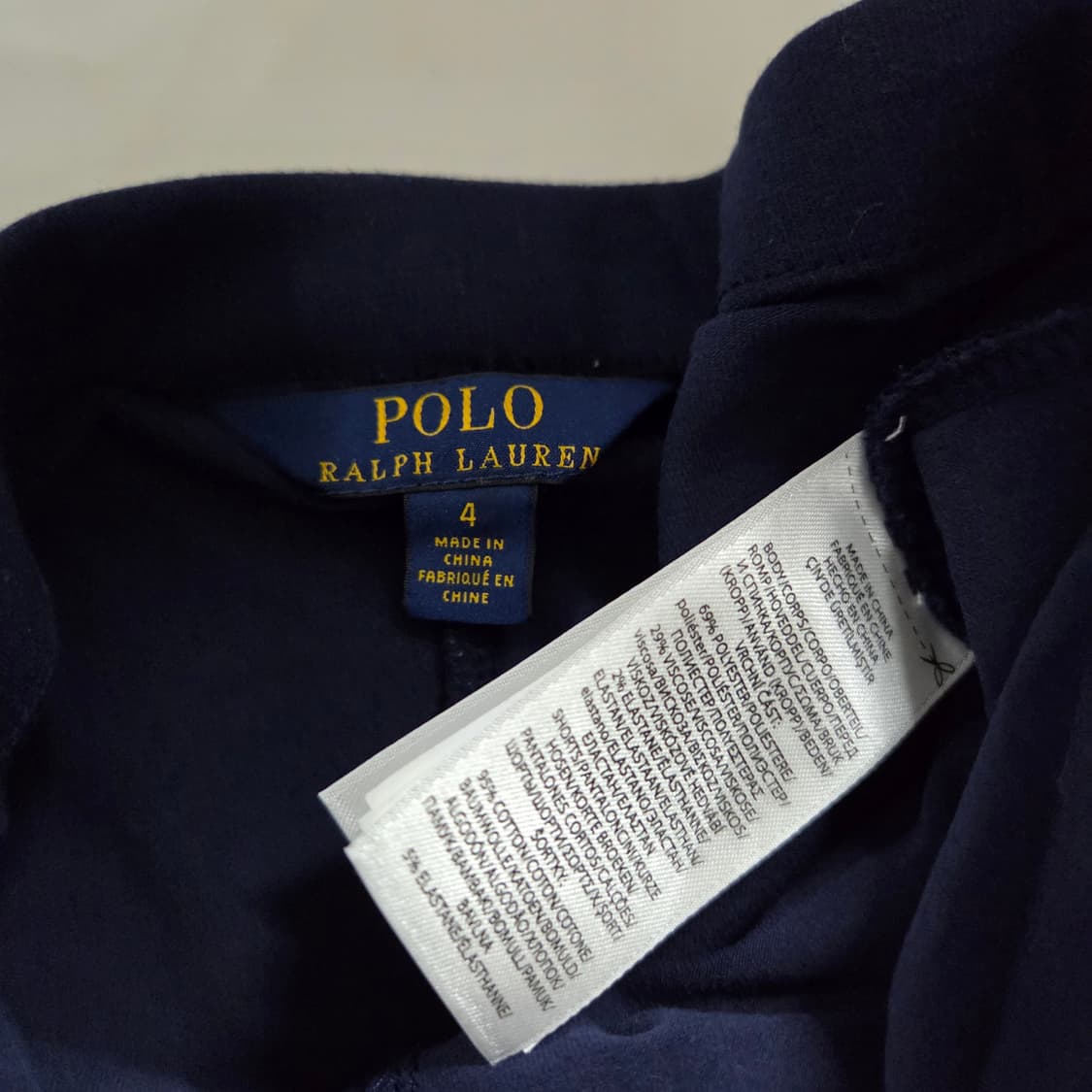 폴로랄프로렌 여아 플리스 스커트 네이비 4  상품이미지5