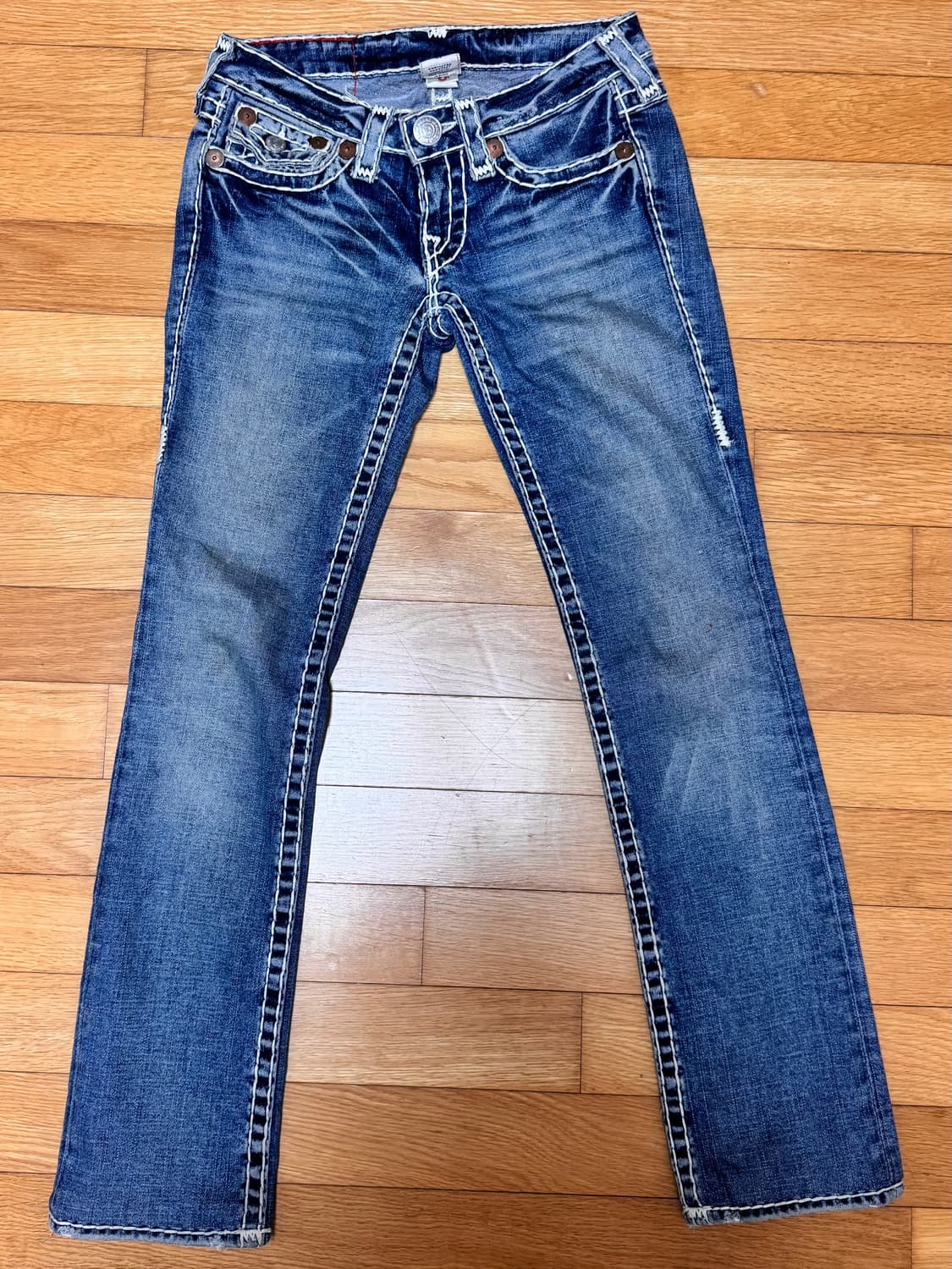 트루릴리젼 부츠컷 로우라이즈 데님팬츠 상품이미지2