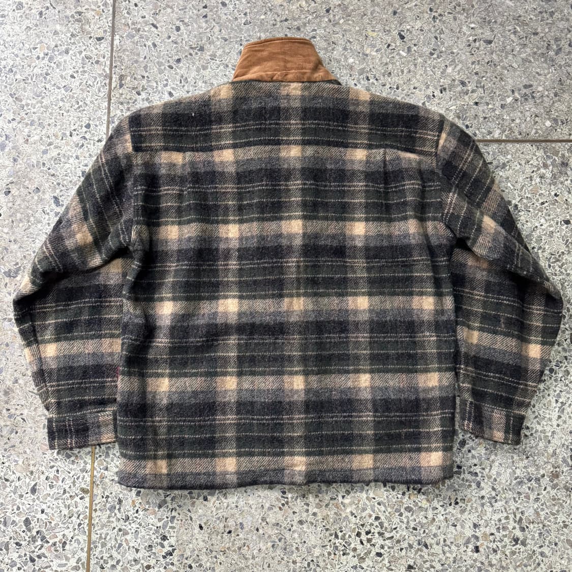 [M~L] Woolrich 울리치 체크 울 집업 자켓 상품이미지3