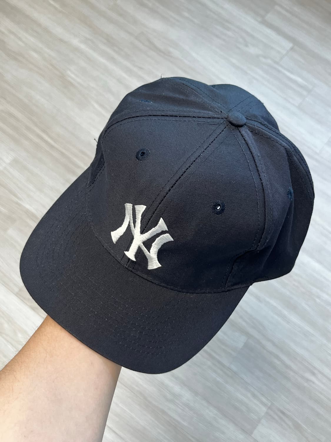 90s yankees cap 로고 7 logo7 양키즈 캡 상품이미지4