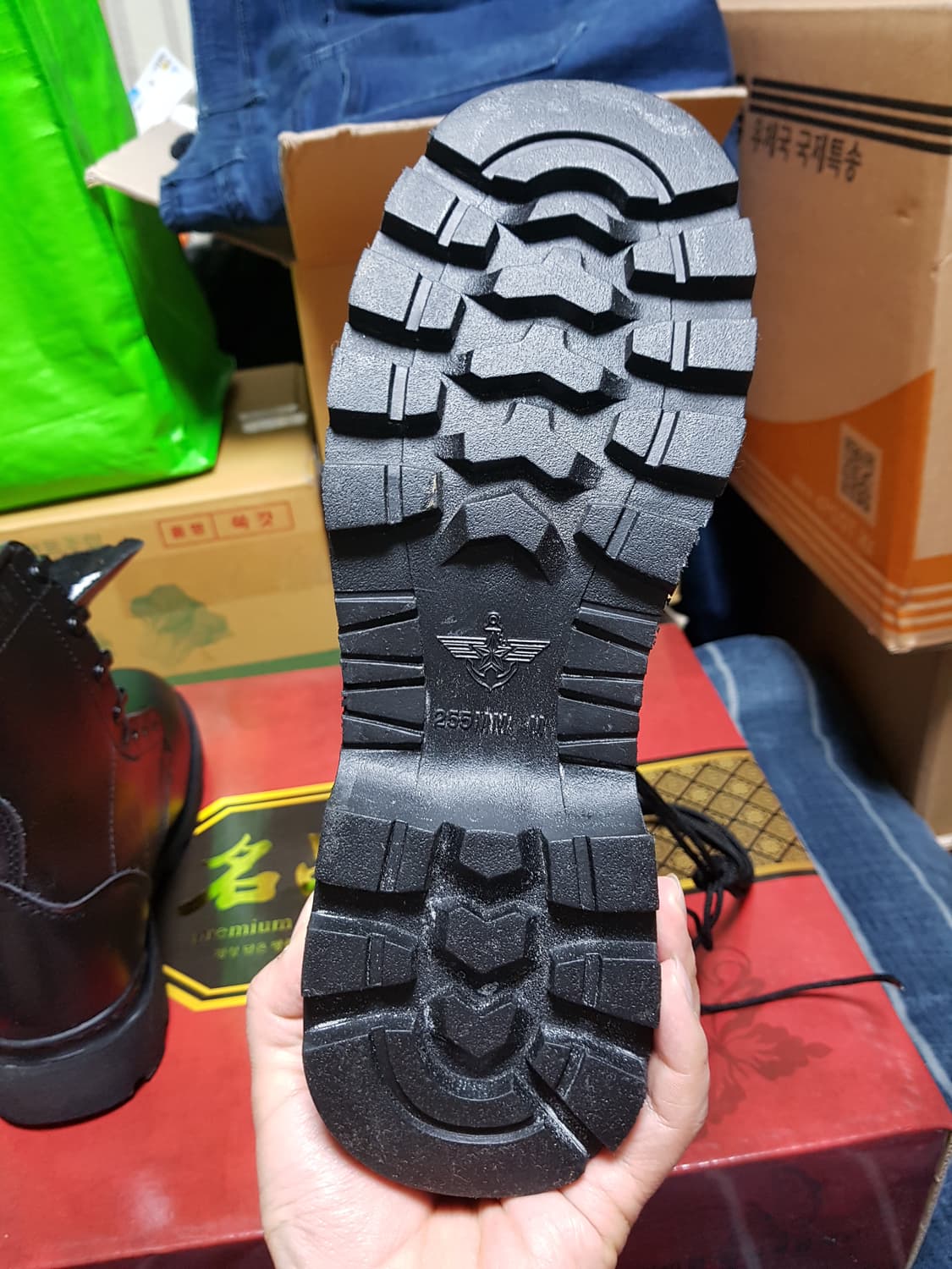 접착화 전투화 군화 255M 판매 상품이미지4