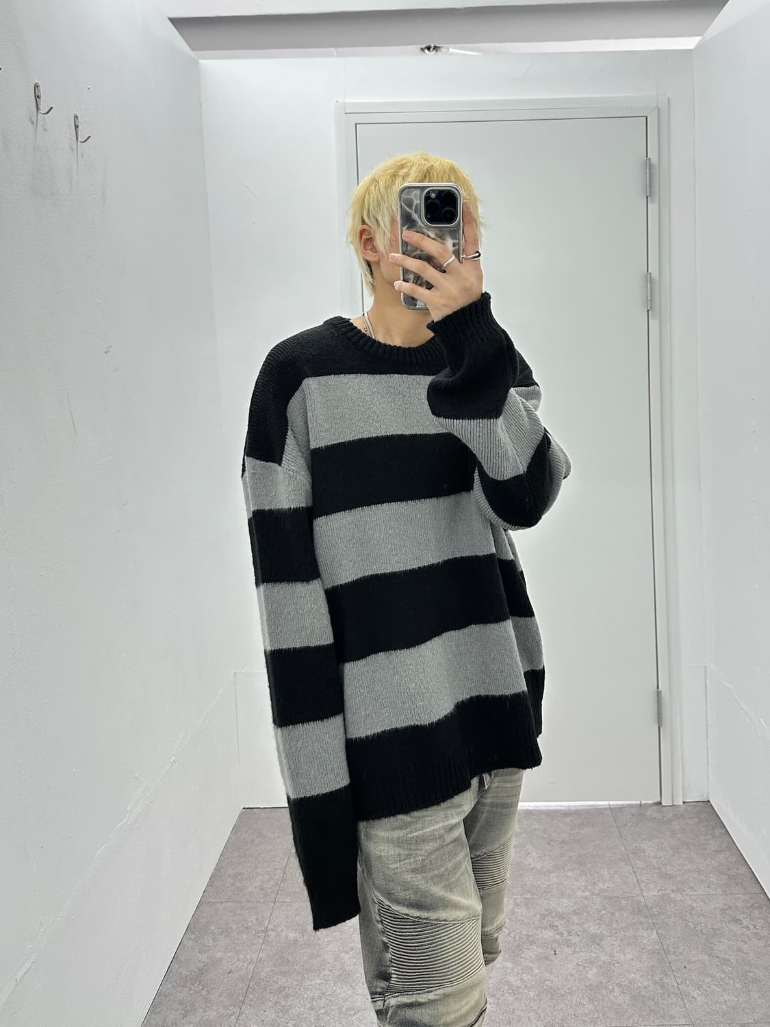 Vintage stripe knit 상품이미지4