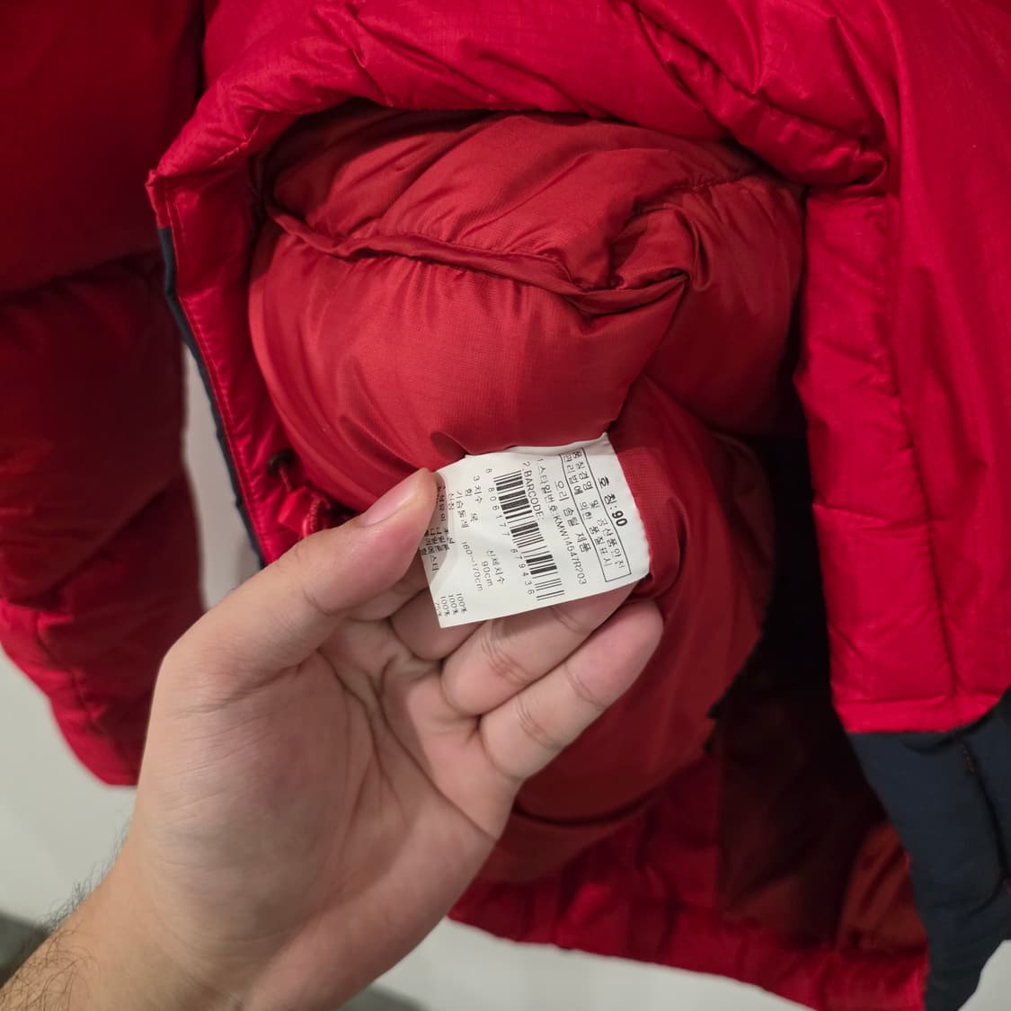 K2 남성 덕다운 패딩 90 사이즈 상품이미지8