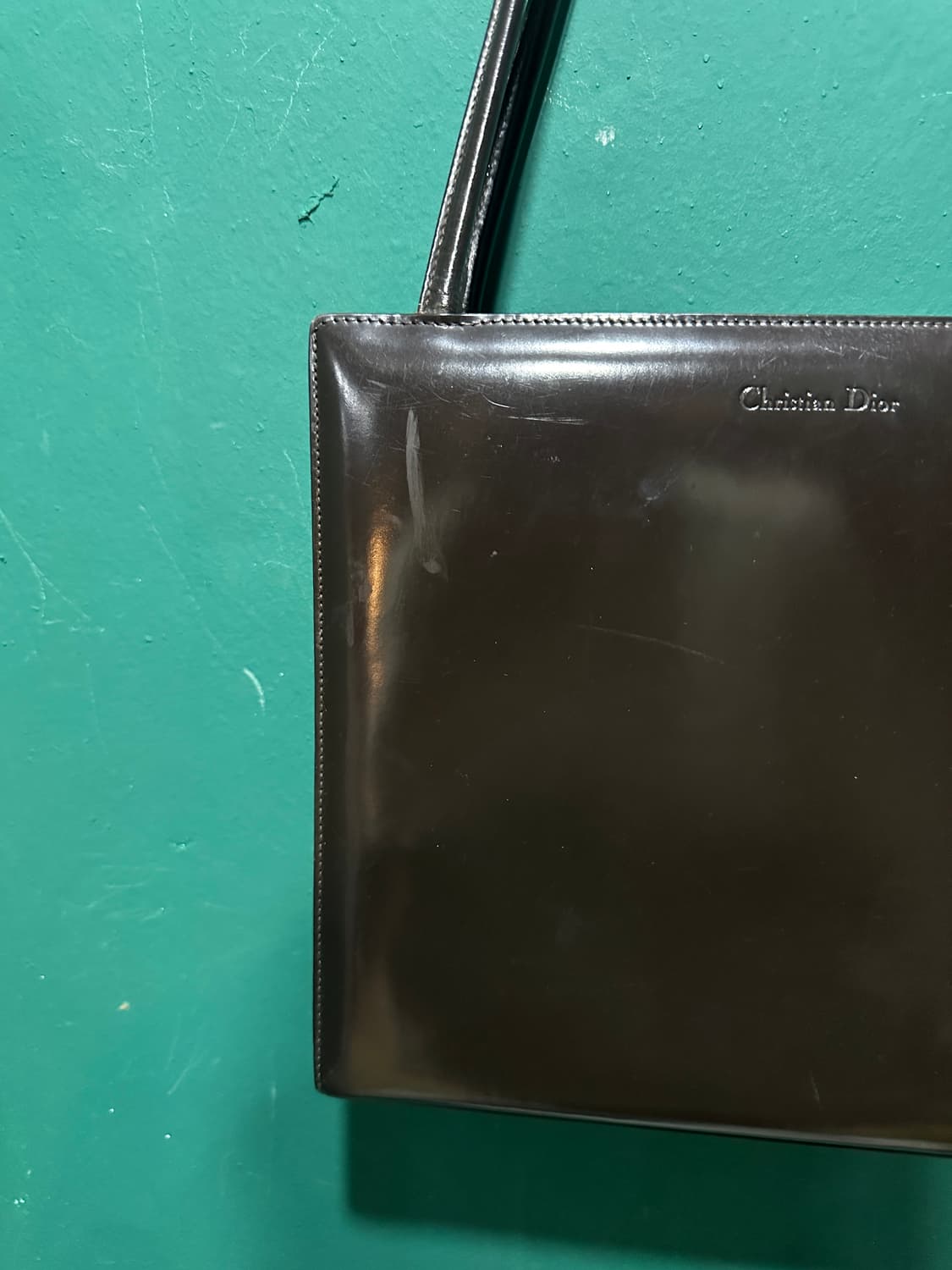 크리스찬디올 사각 숄더백 블랙 상품이미지3