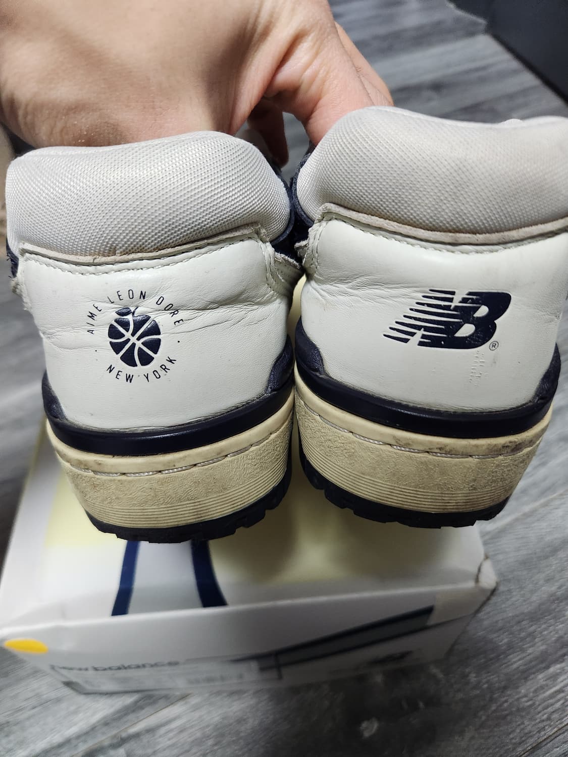 265 에메레온도르 뉴발란스 550 네이비 상품이미지7