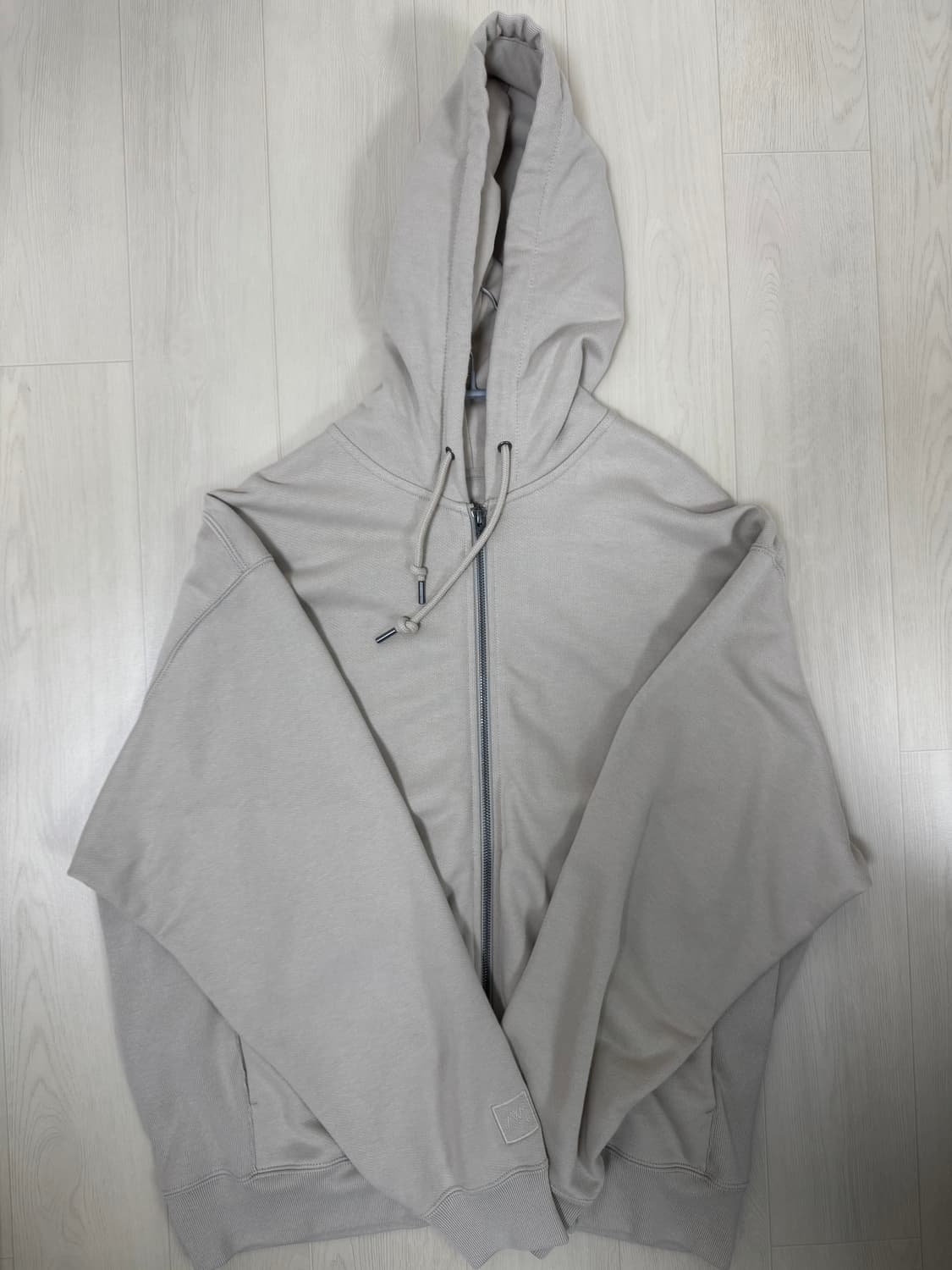 유니클로 앤더슨 jwa 후드 스웨트 오버사이즈 풀집파카 상품이미지2