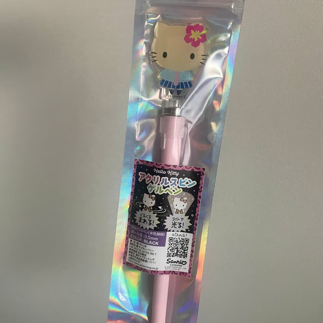 헬로키티 라이트 볼펜 스쿨 상품이미지2