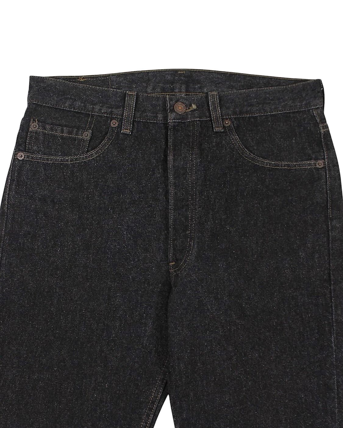 1995 USA 리바이스 501-0658 선염색 블랙 데님 팬츠 빈티지 상품이미지6