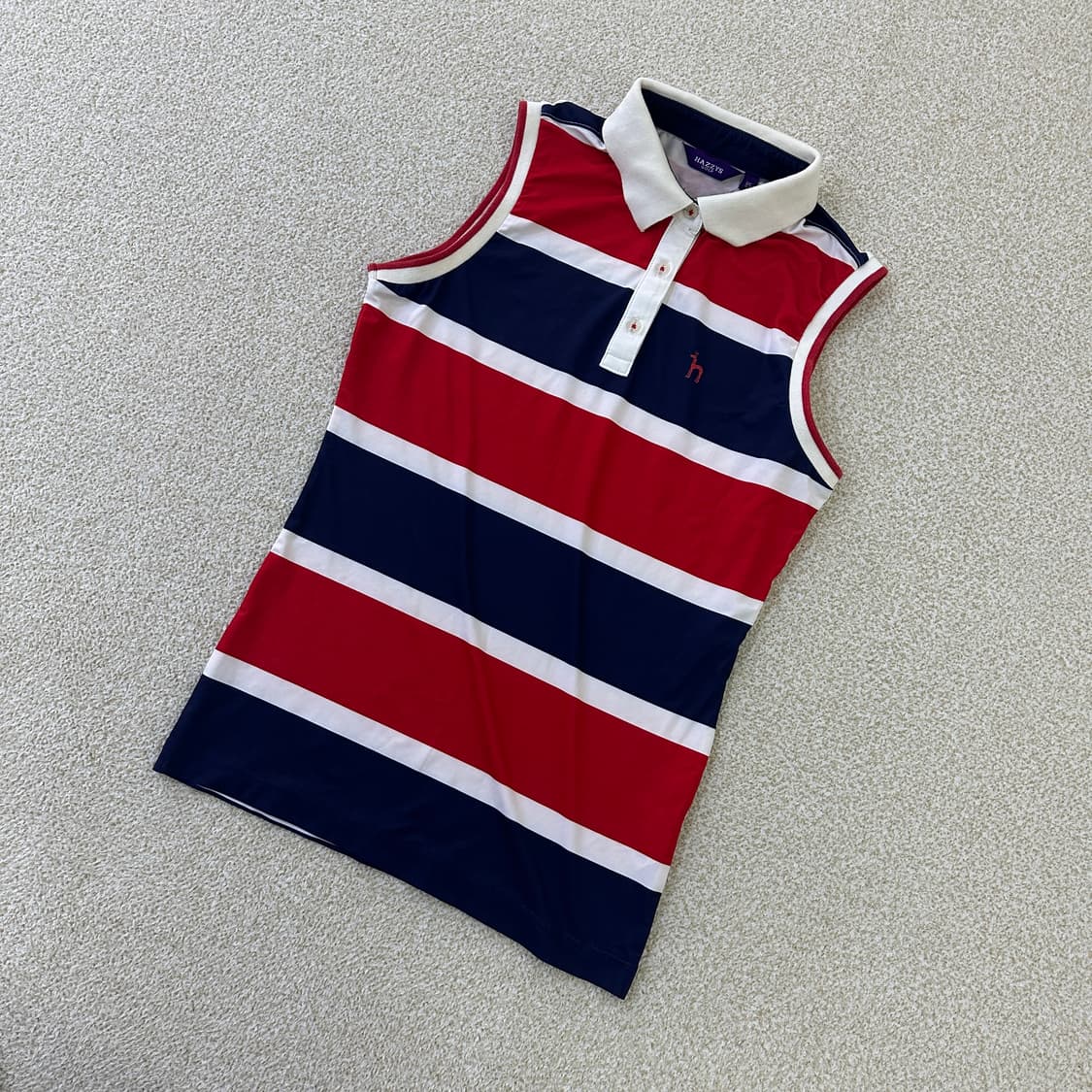 85 헤지스 골프 카라 나시 티셔츠 0320D 상품이미지1