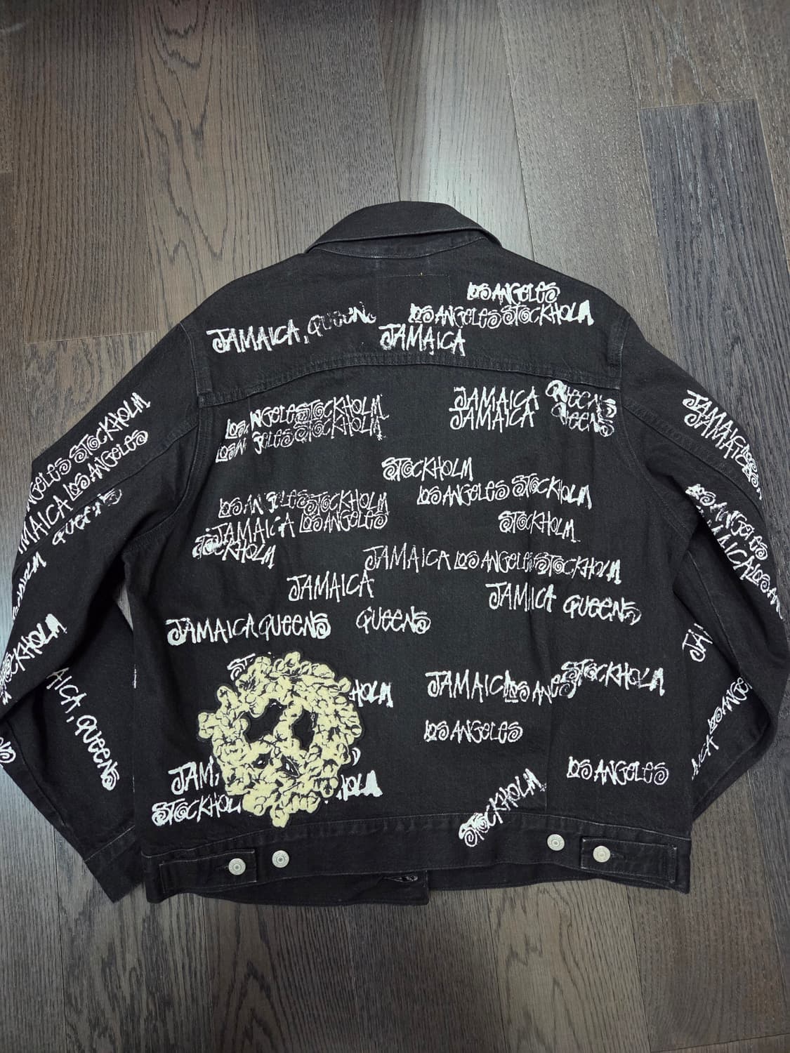 리바이스 스투시 데님티어스 콜라보 데님 자켓 M사이즈 상품이미지3