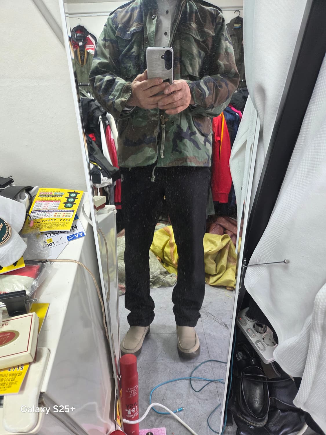 카모  밀리터리   야상자켓 상품이미지7