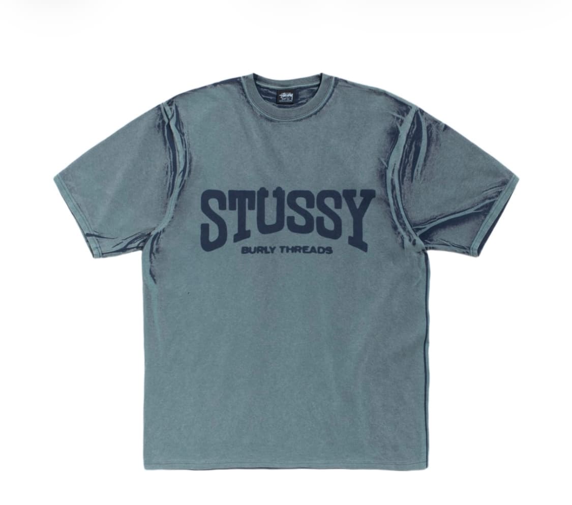 Stussy 벌리 스톤 티셔츠 네이비 상품이미지1