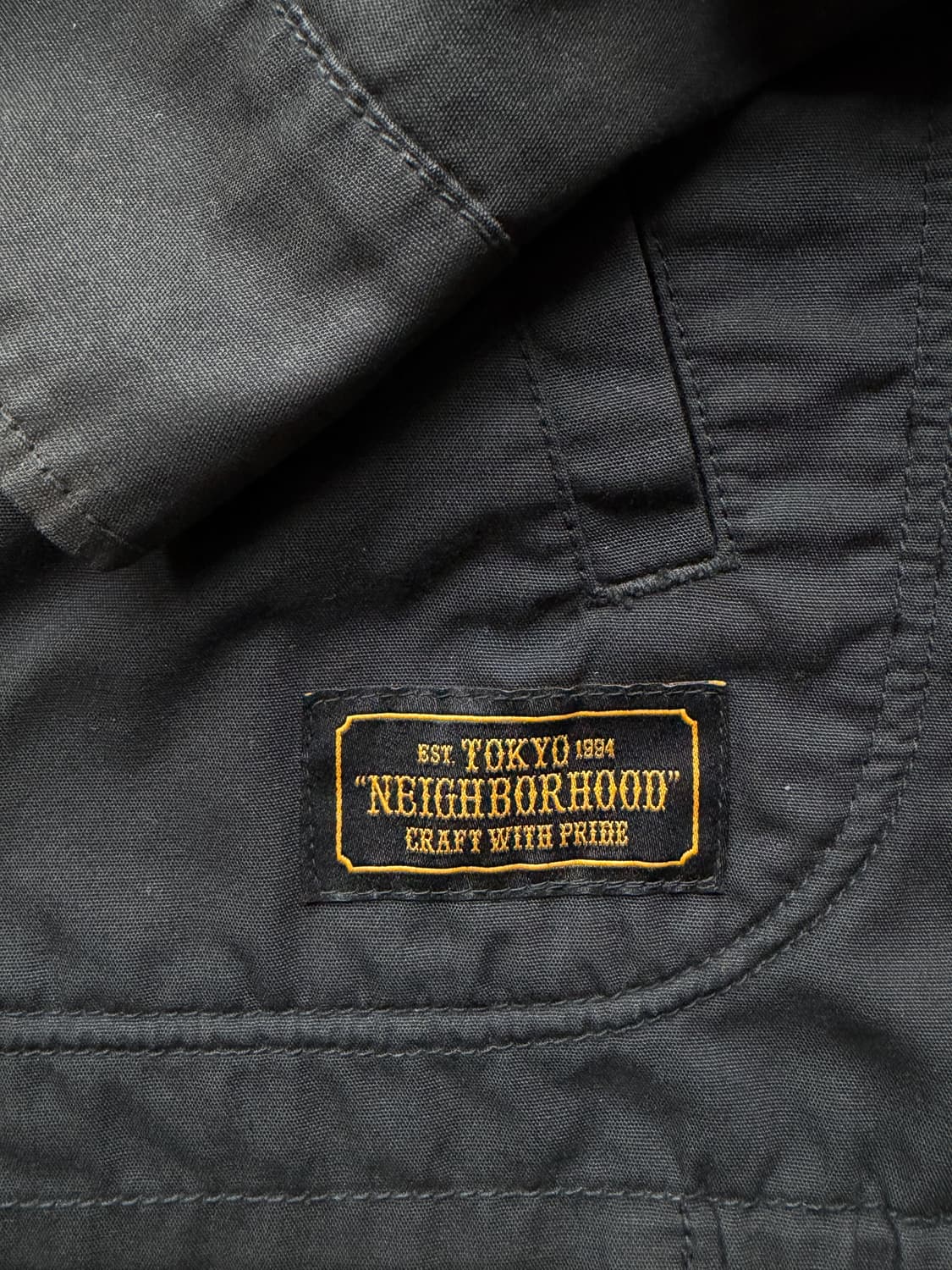 네이버후드 드리즐러 자켓 블랙 M 상품이미지4