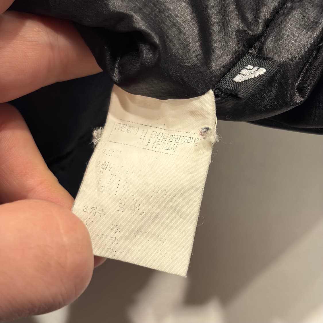 [95] 노스페이스 써밋 구스 다운 블랙 패딩 조끼 B965 상품이미지10