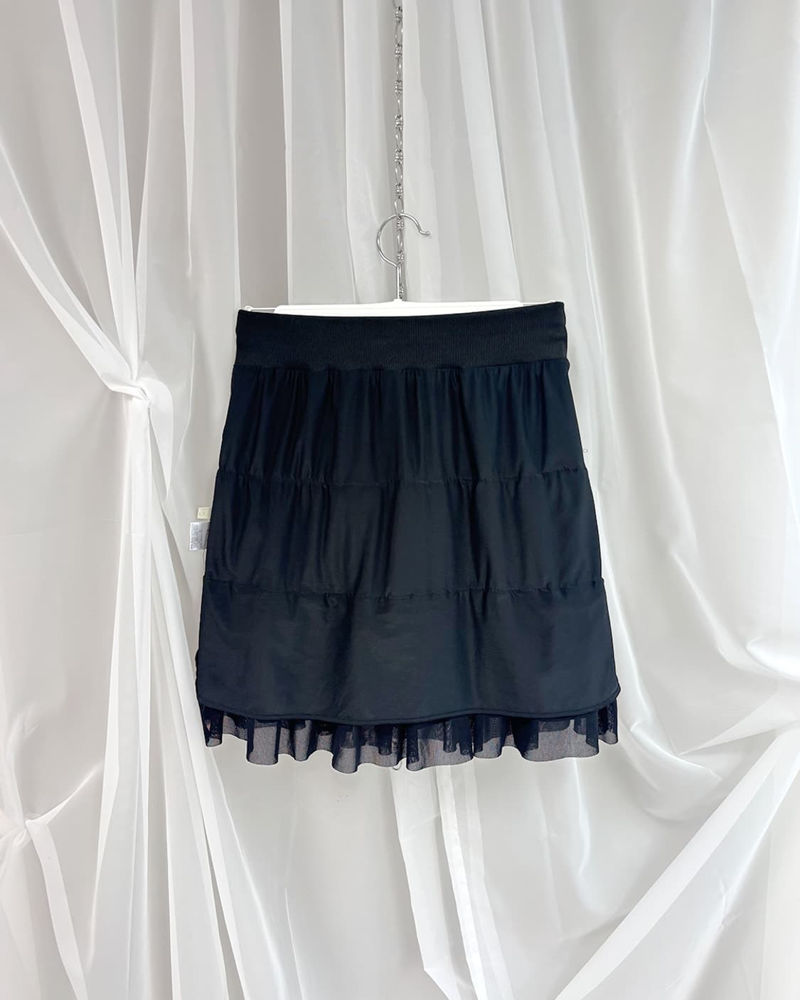 brique tiered banding skirt 상품이미지3