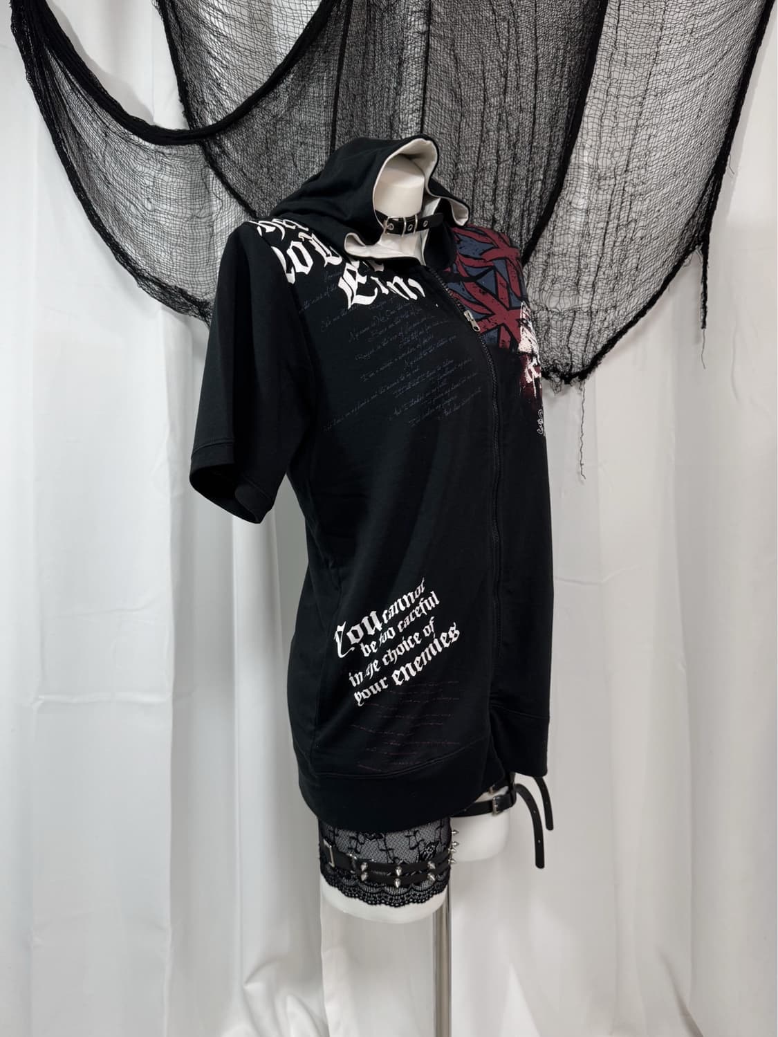 printing hood zip up 상품이미지2