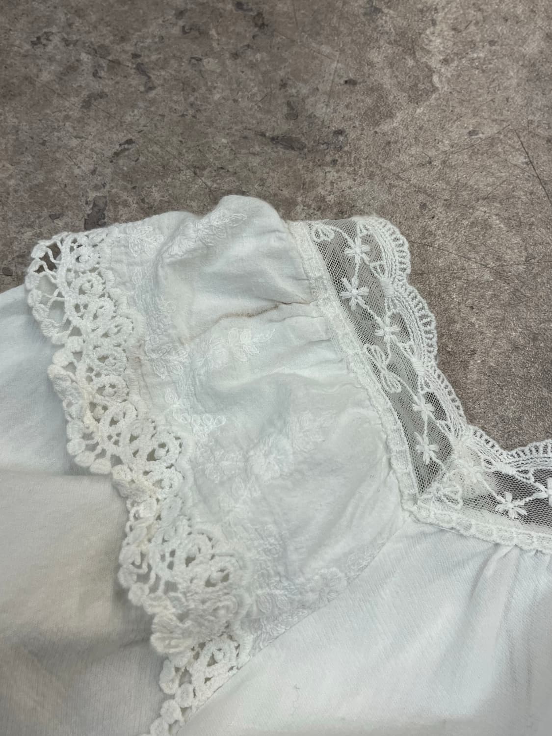 빈티지 프릴 블라우스 화이트 #csz3722 상품이미지8