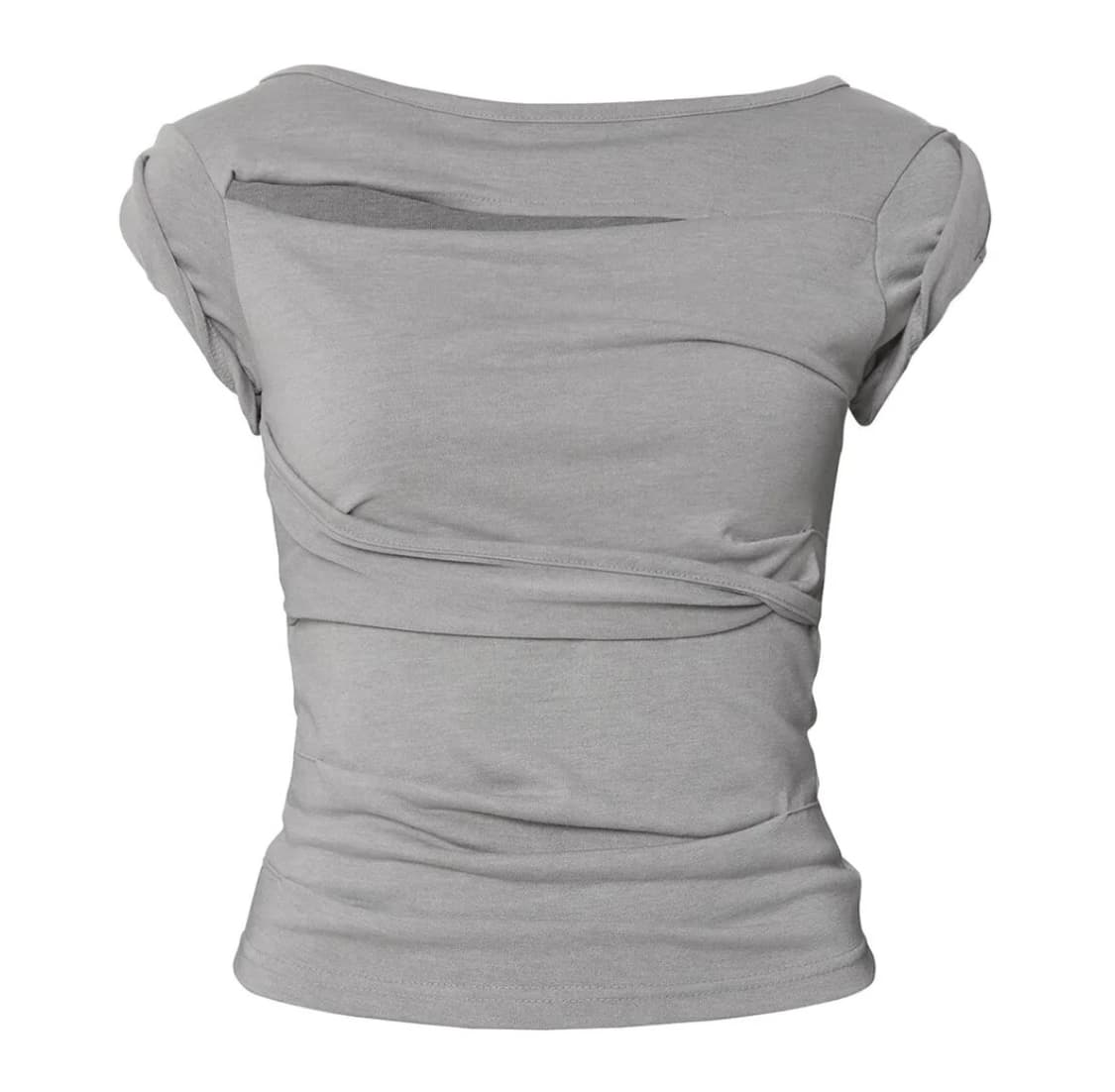플레어업 Draped Roll-Up T-Shirt 상품이미지3