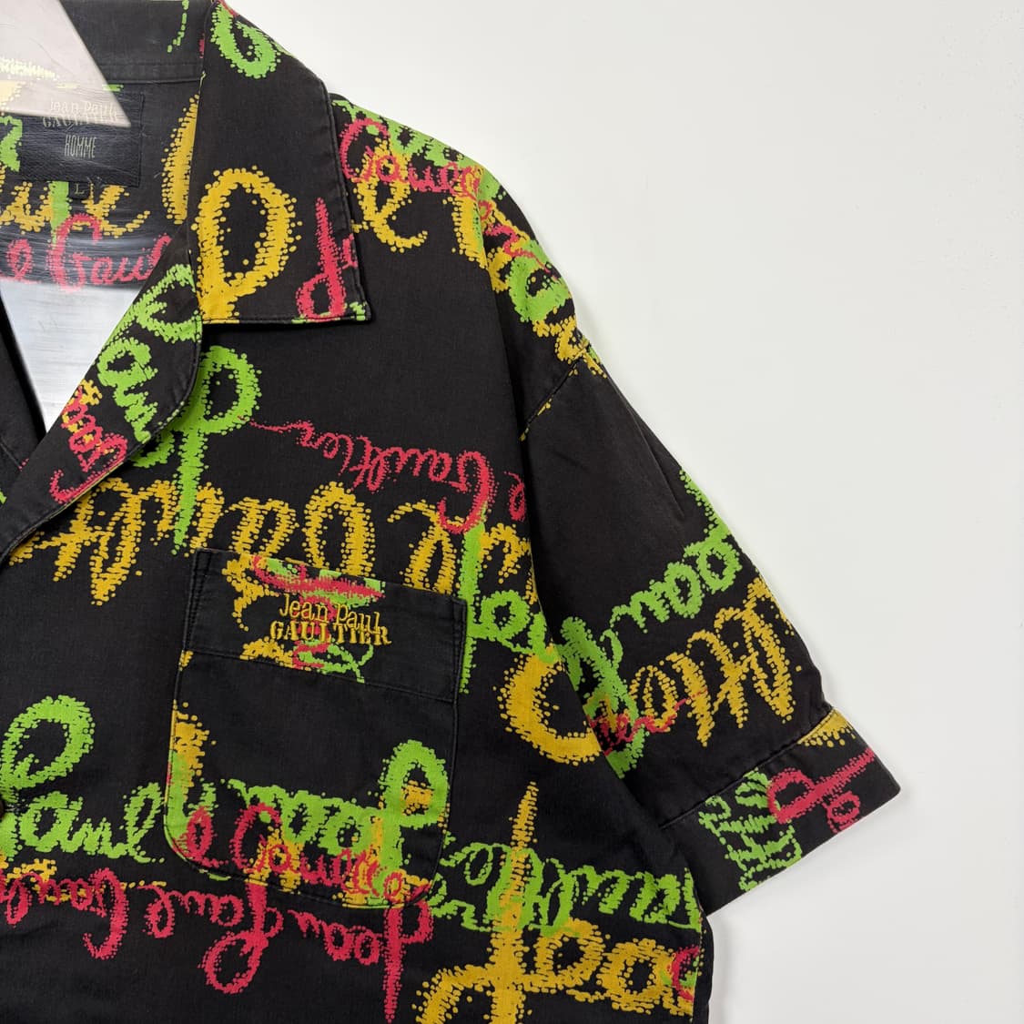 장폴고티에 패턴 반팔 셔츠 상품이미지3