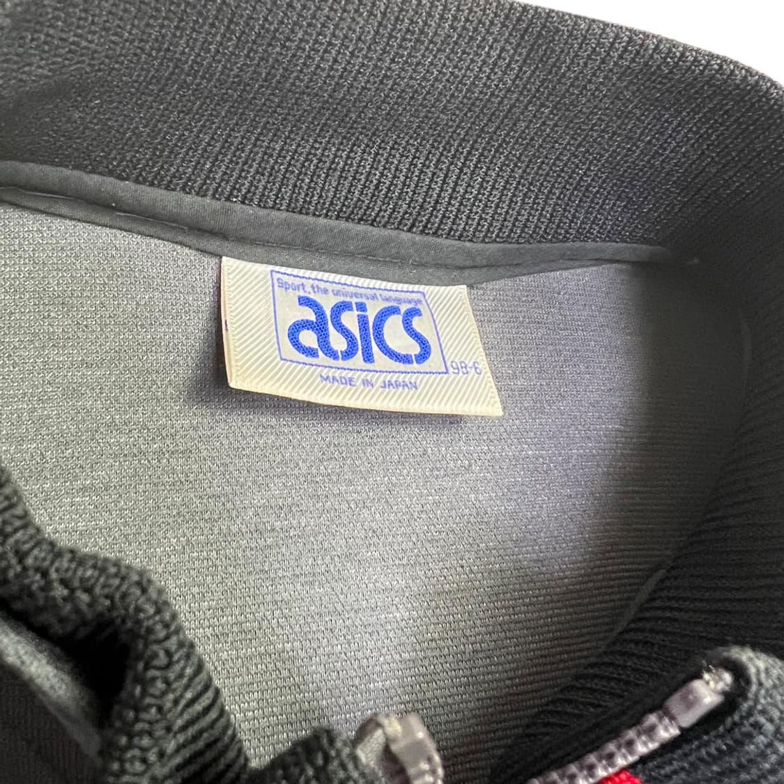 아식스 올드스쿨 재팬판 진그레이 집업 져지 상품이미지4