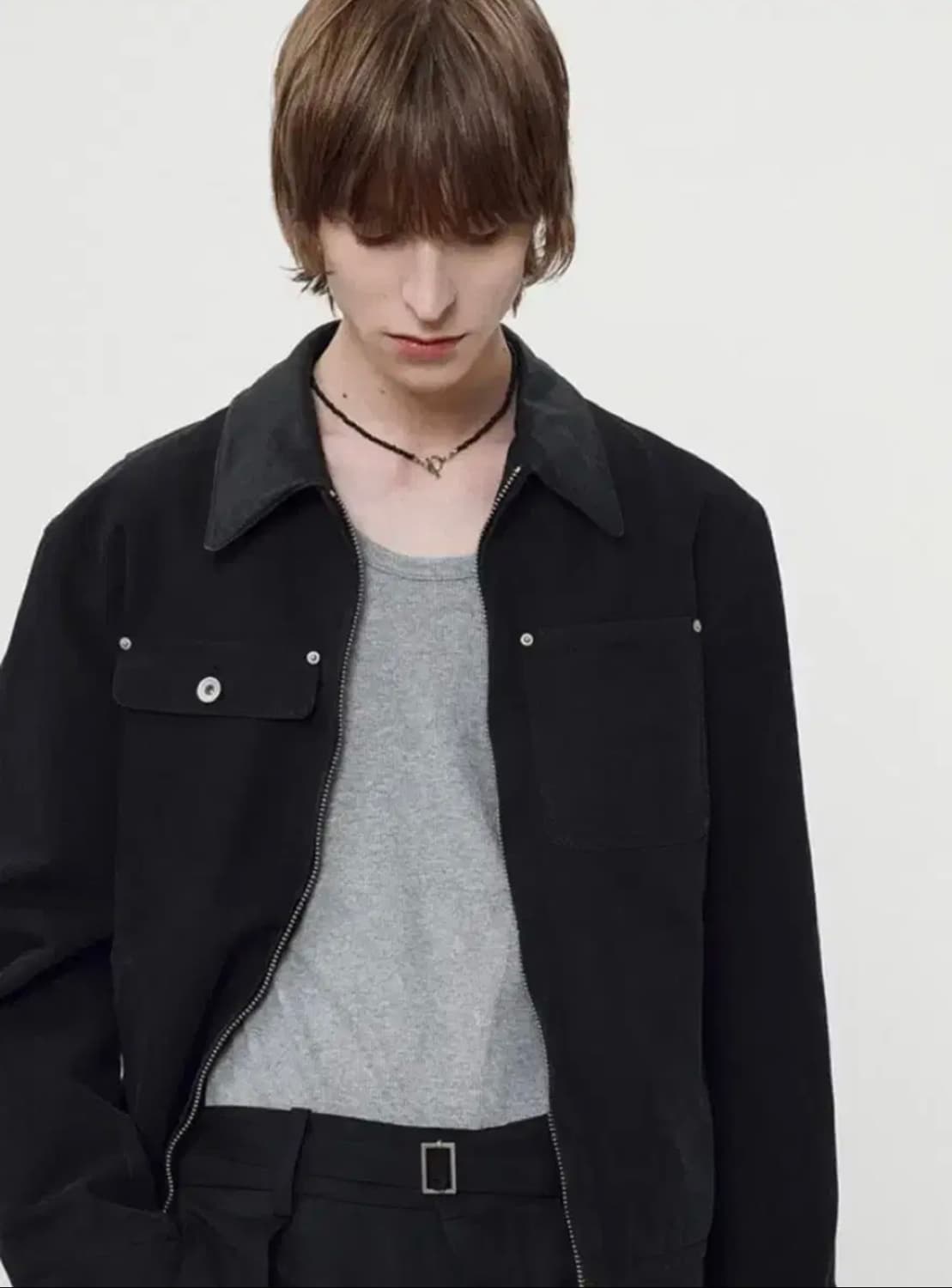 토니웩 레더카라 워크자켓 블랙 xl 상품이미지3