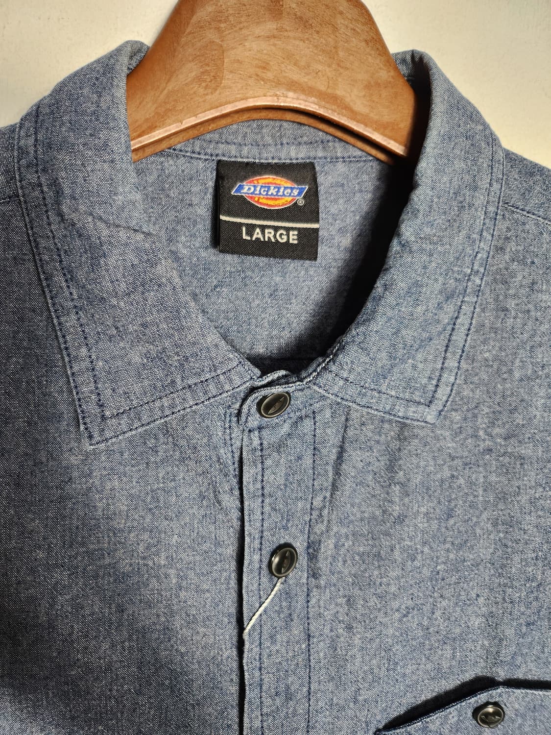 디키즈 샴브레이 워크셔츠 상품이미지3