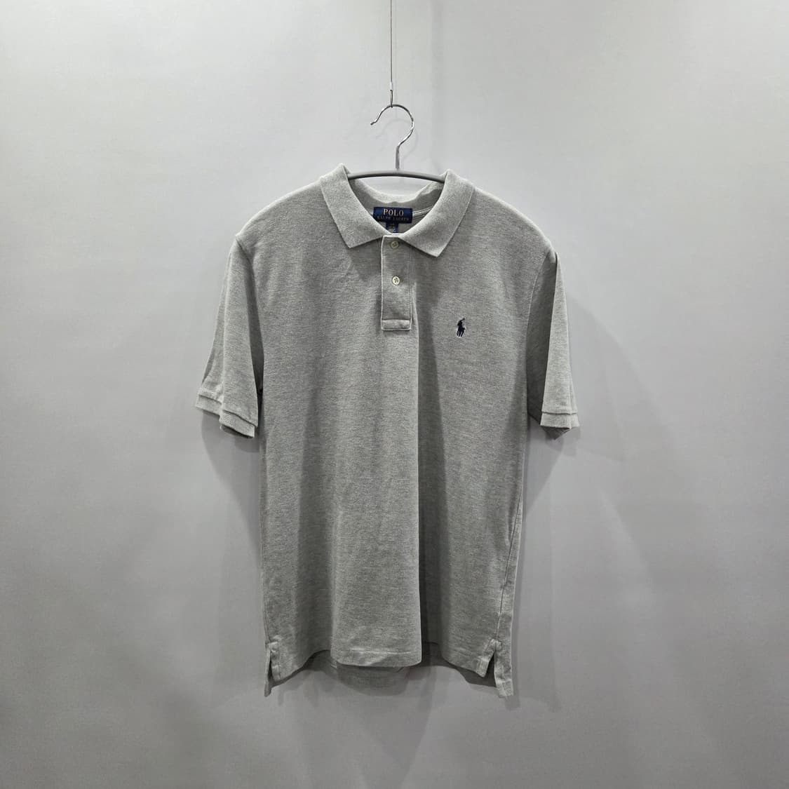 폴로랄프로렌 보이즈 피케 카라 반팔티 그레이 L/14/16  상품이미지1