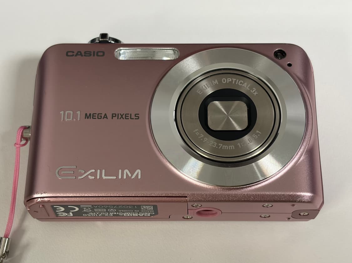 카시오 엑슬림 Z1050 귀여운 벚꽃색 디카 상품이미지2