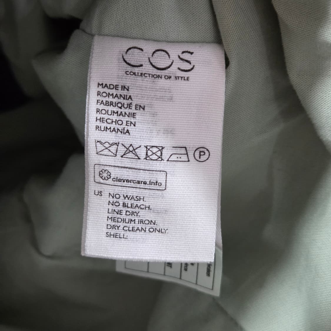 코스 키즈 울 후드코트 6/8Y 상품이미지3