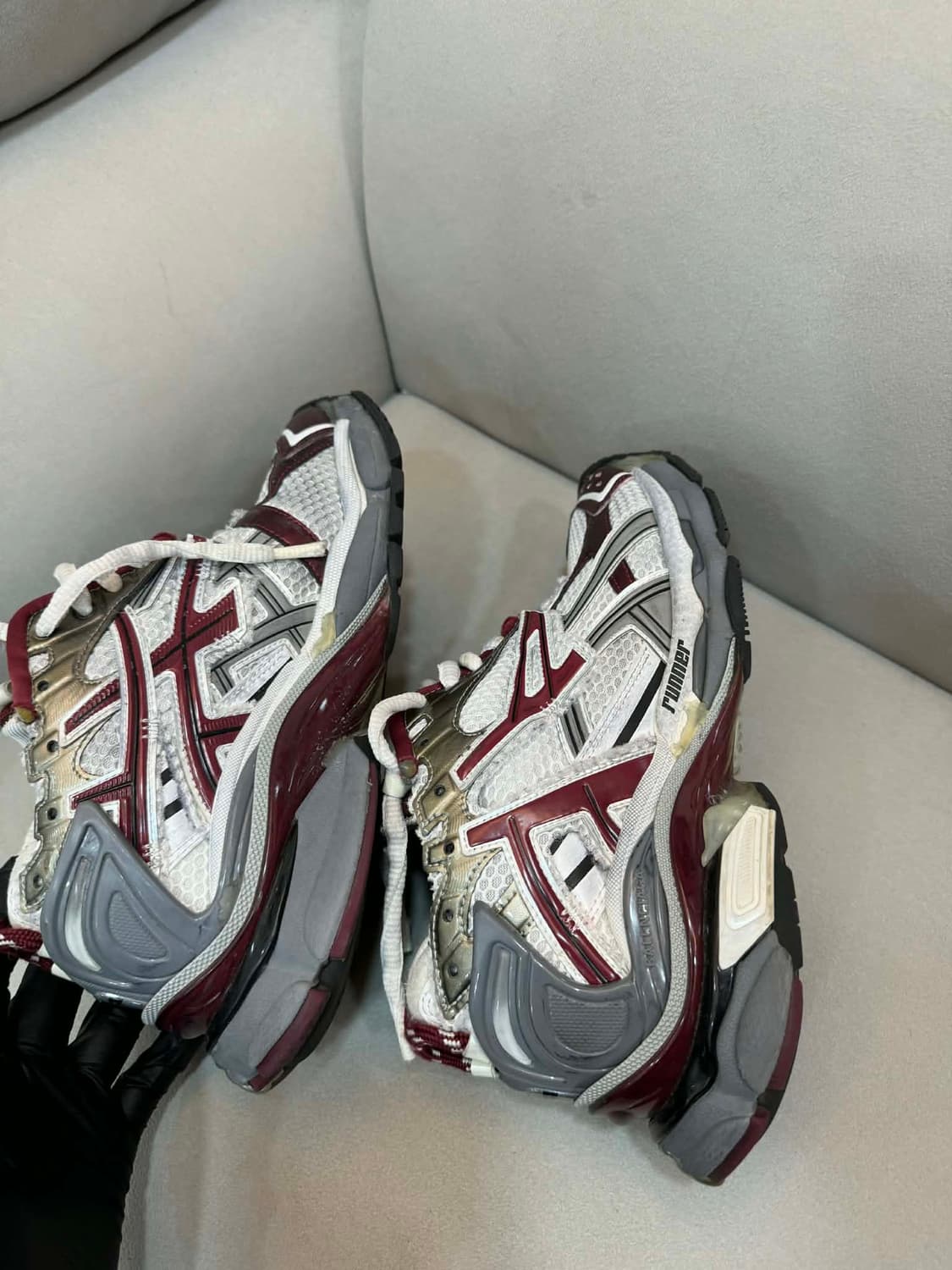 발렌시아가 러너 스니커즈 39사이즈  상품이미지2