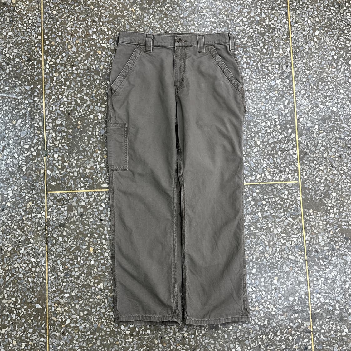 칼하트 카펜터 팬츠 B151-LBR 32 상품이미지2