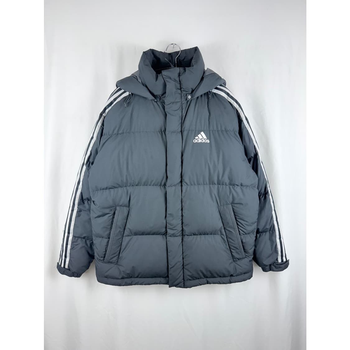 (XL) 아디다스 3ST 퍼프 다운 패딩 블랙 상품이미지2