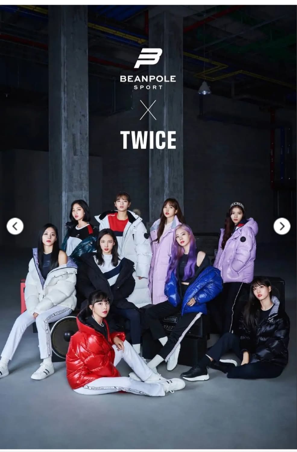 빈폴 스포츠 숏 구스다운 상품이미지5