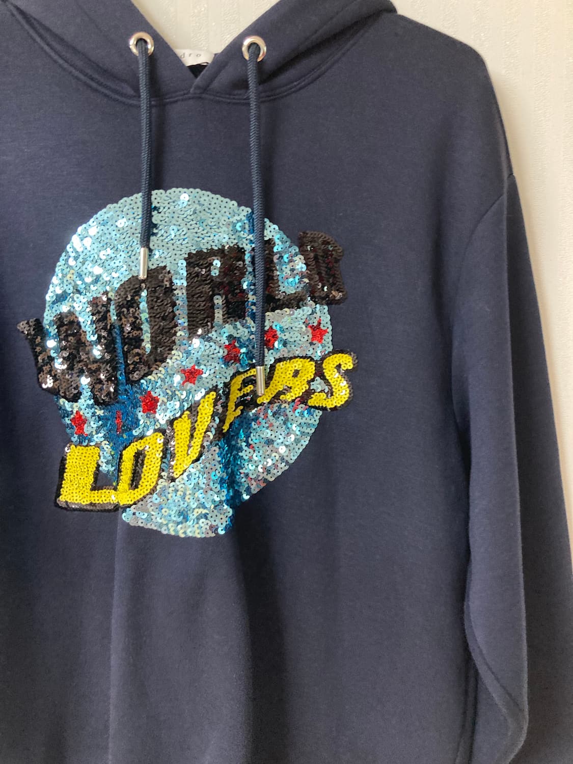 산드로 스팽글 후드티 상품이미지2