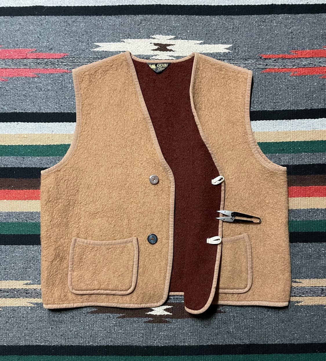 Gobi 7~80s 빈티지 울 베스트 상품이미지2