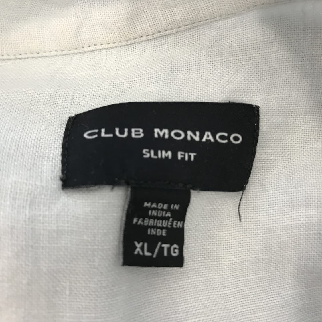 클럽모나코 가먼트 린넨셔츠 [XL] 상품이미지4