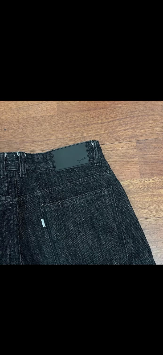 유스 플레어드 데님(블랙) 상품이미지3