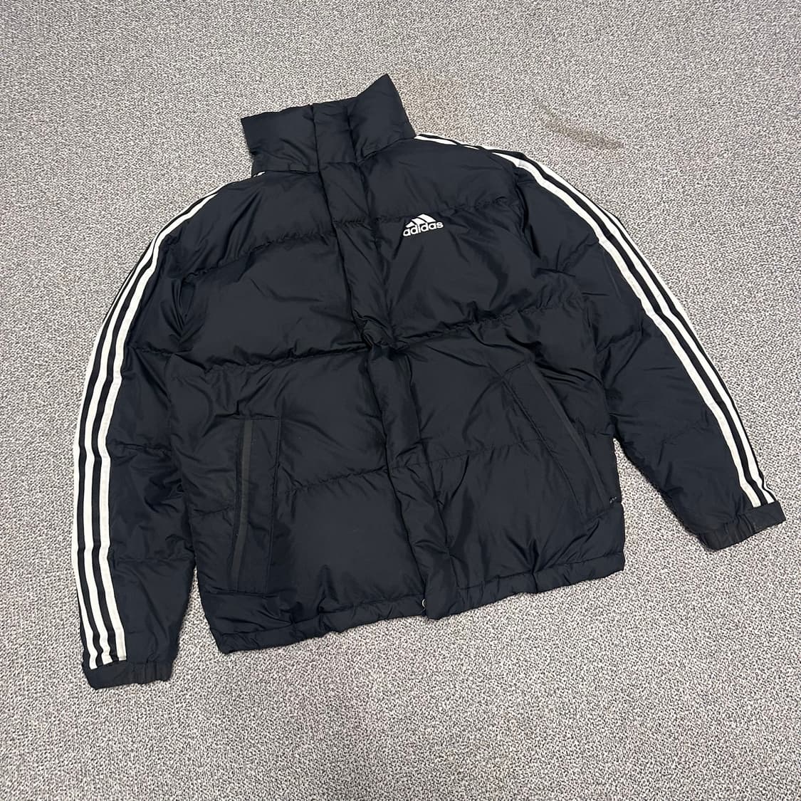 아디다스 삼선패딩 블랙 상품이미지1