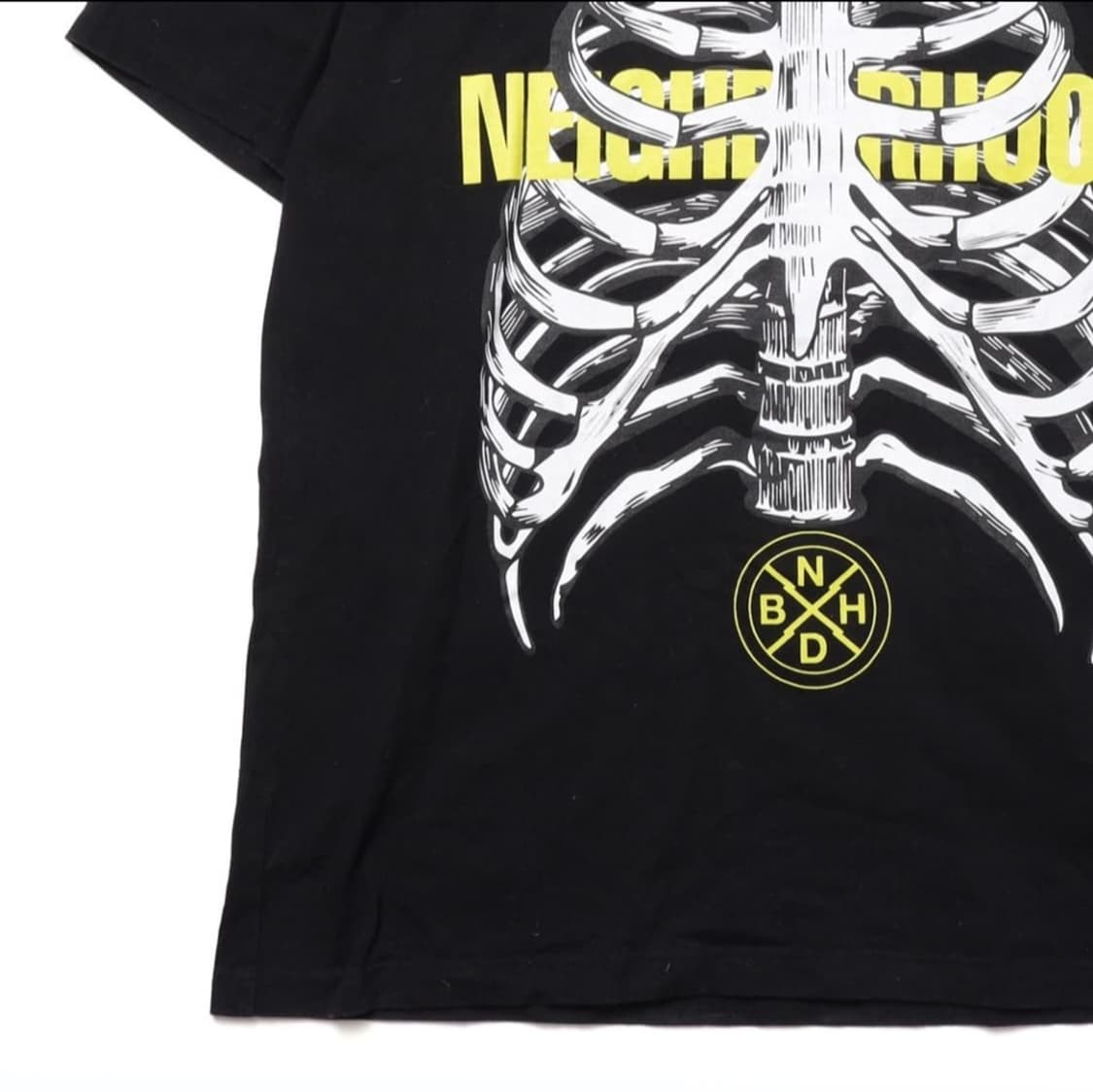 네이버후드 스컬 프린팅 티셔츠(XXL) 상품이미지3