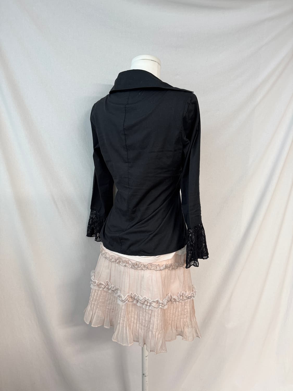 (미사용, 한화 14만원)플리츠 디테일 스커트 상품이미지4