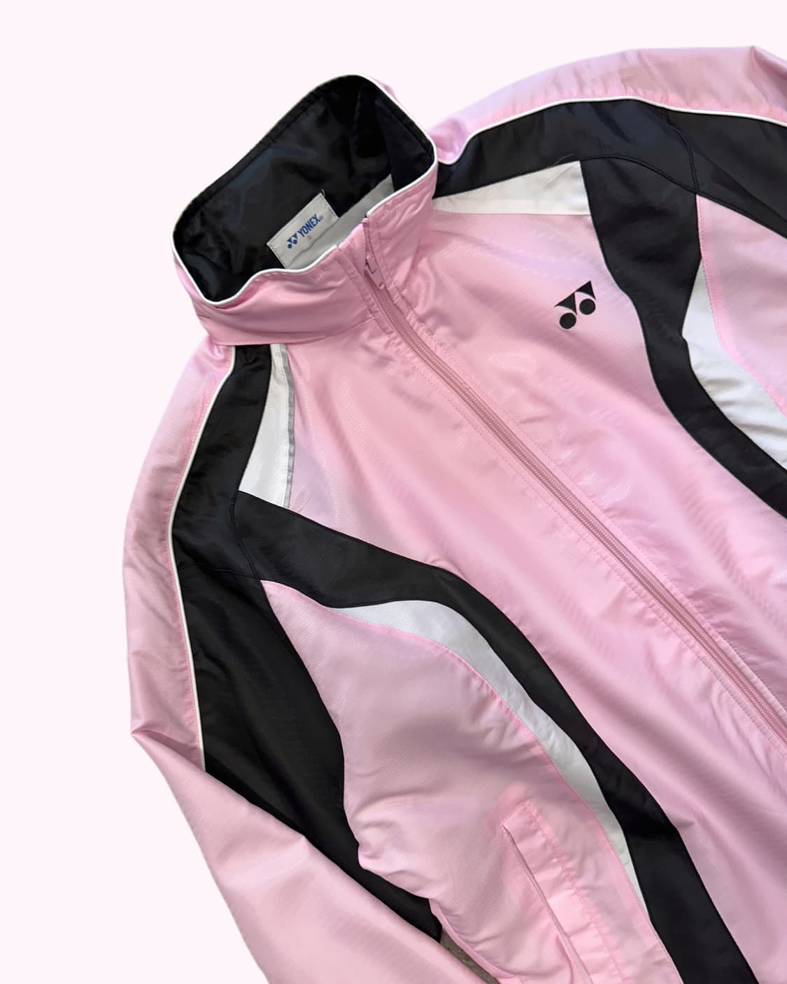 YONEX logo pink track jacket 상품이미지3
