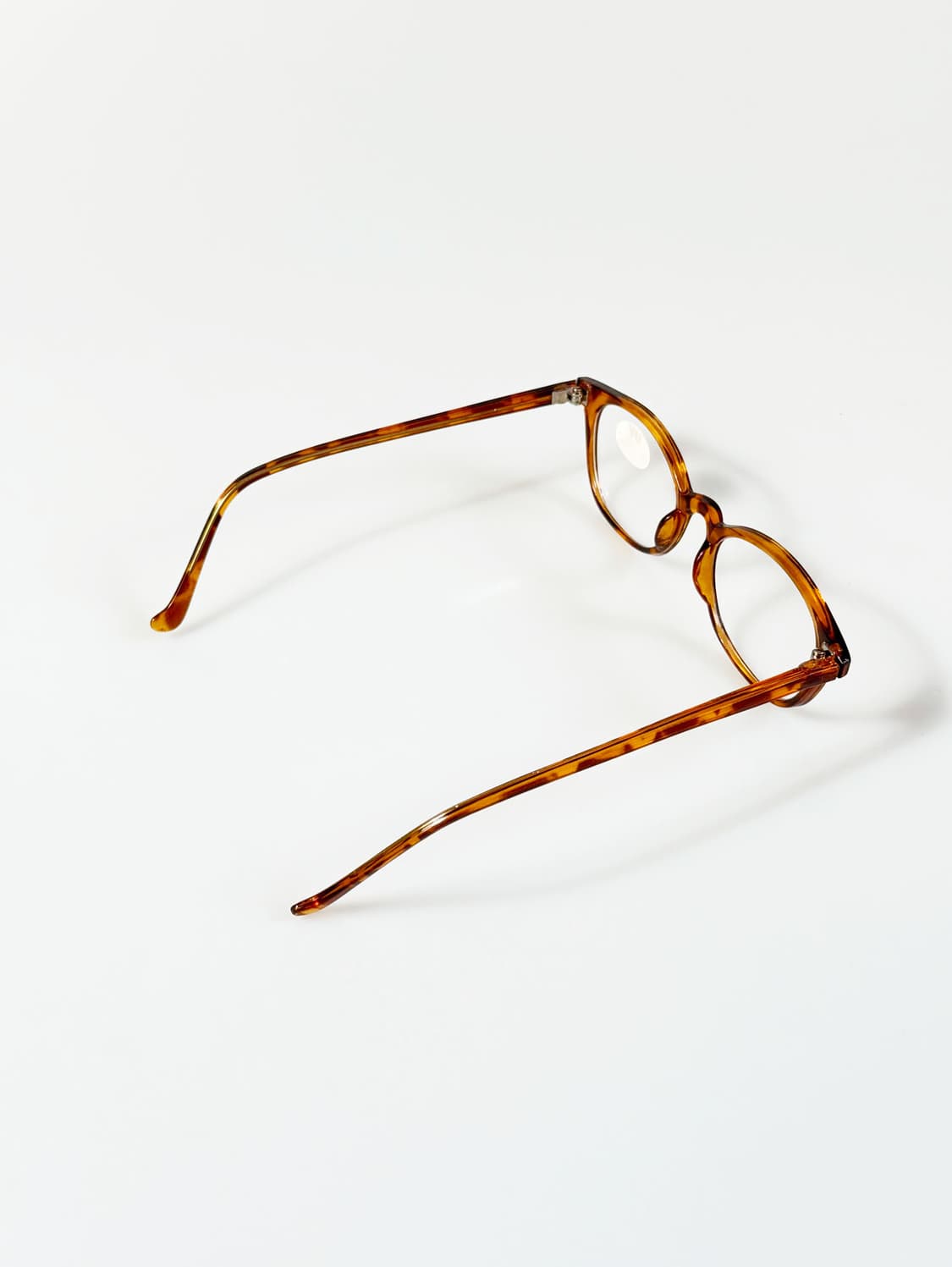 90s 앰버 토터스 웰링턴 스퀘어 뿔테 빈티지 안경 상품이미지4