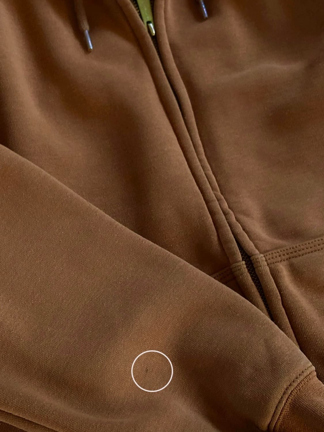 Carhartt 칼하트 된장 컬러 써멀 후드집업 상품이미지6