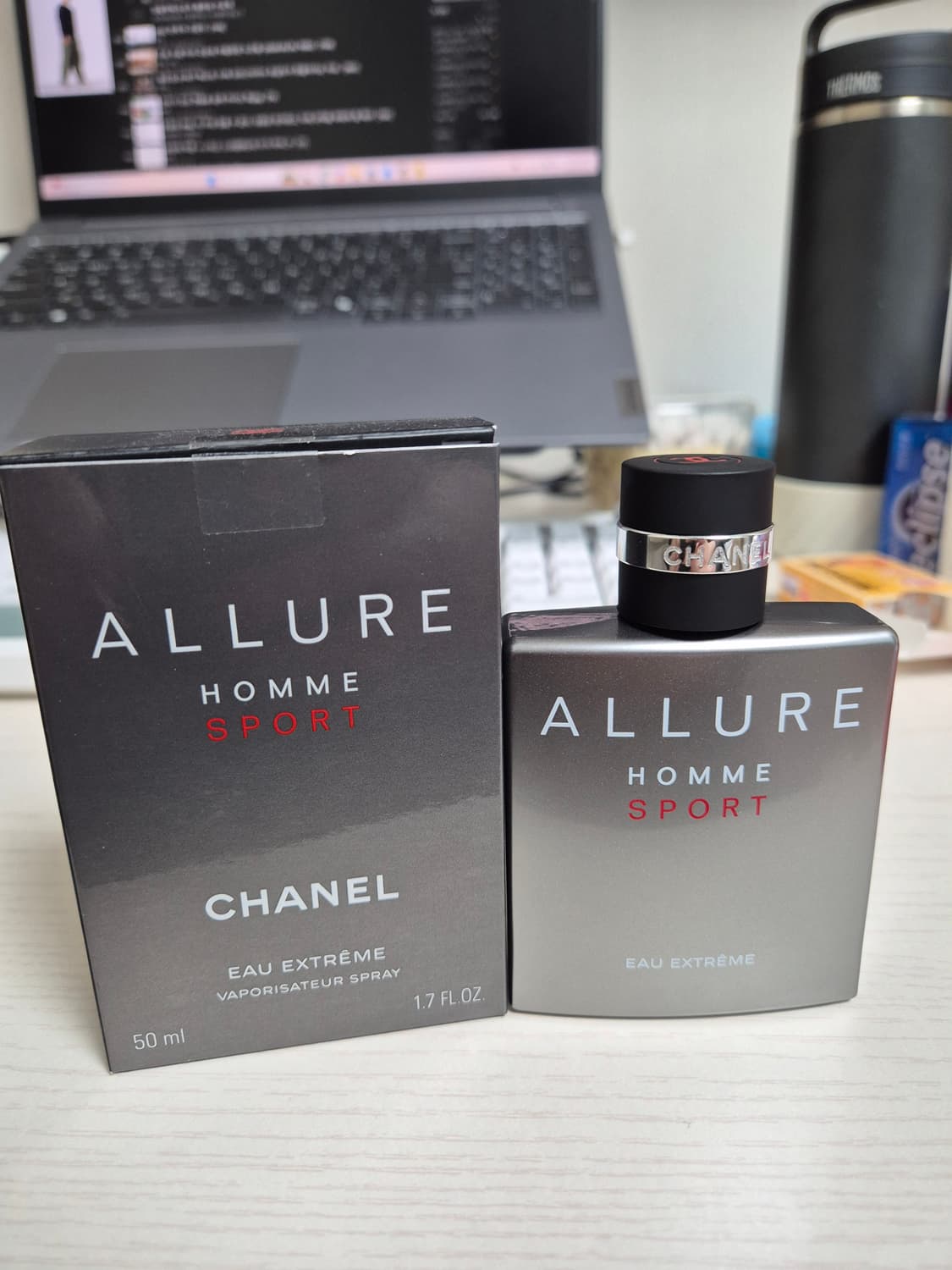 샤넬 알뤼르옴므스포츠 오 엑스트렘므 50ml 국문택 상품이미지2