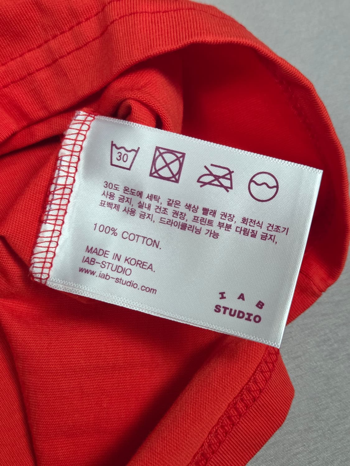 (새상품) [아이앱 스튜디오] 티셔츠 토마토 - 시부야 | S00075 상품이미지4