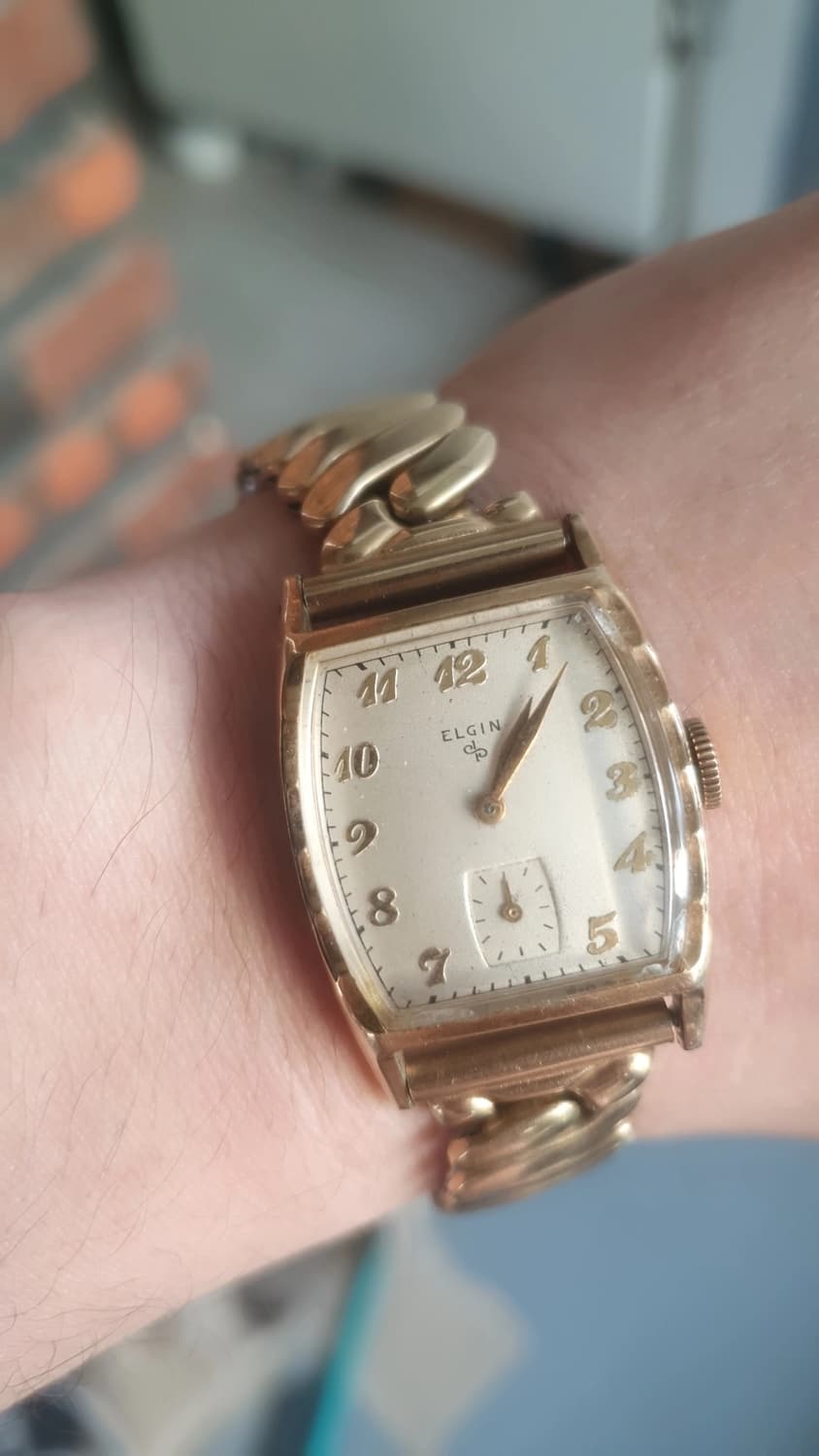 엘진 엔틱워치 1940s 추정 상품이미지4
