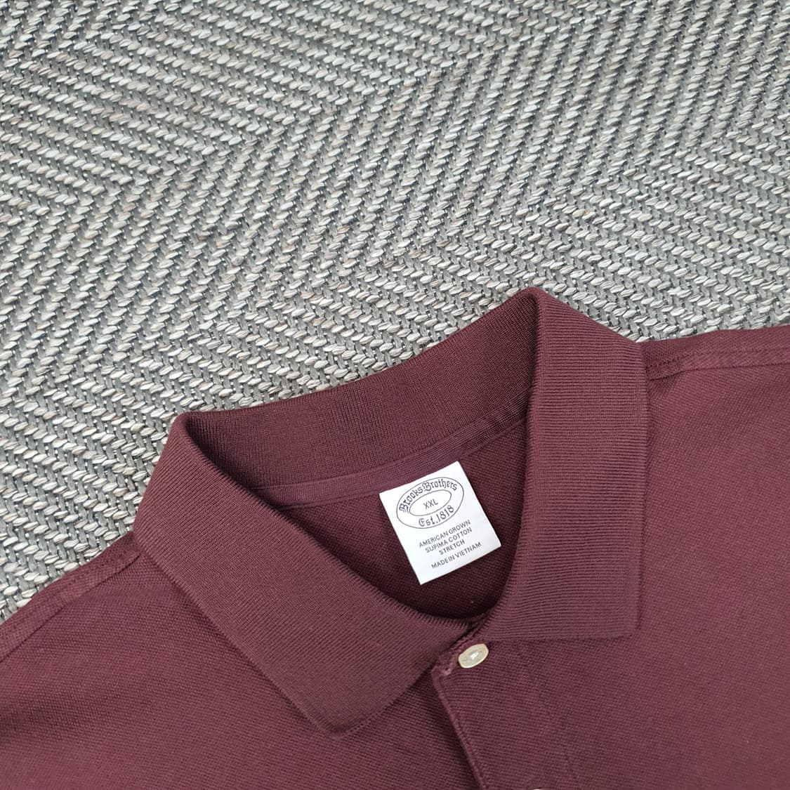 브룩스브라더스 반소매 카라티 남자105 상품이미지2