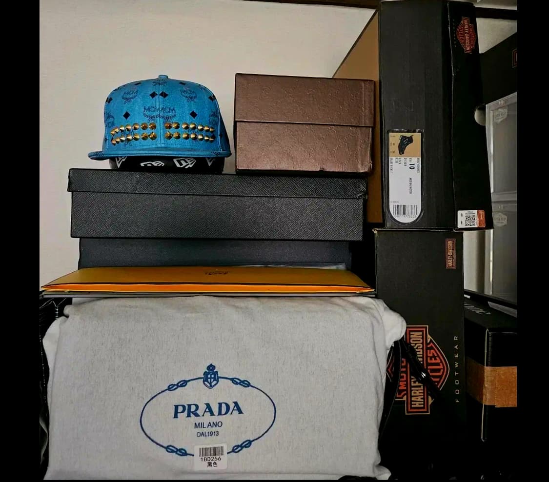 MCM 천연가죽 모자 한정판 팝니다 상품이미지1