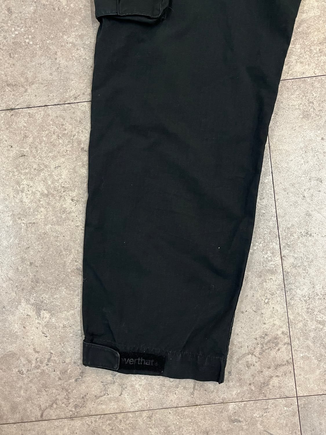 디스이즈네버뎃 밴딩 카고 팬츠 블랙 L #csz3273 상품이미지9